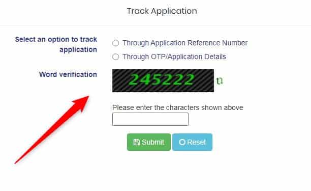 track application